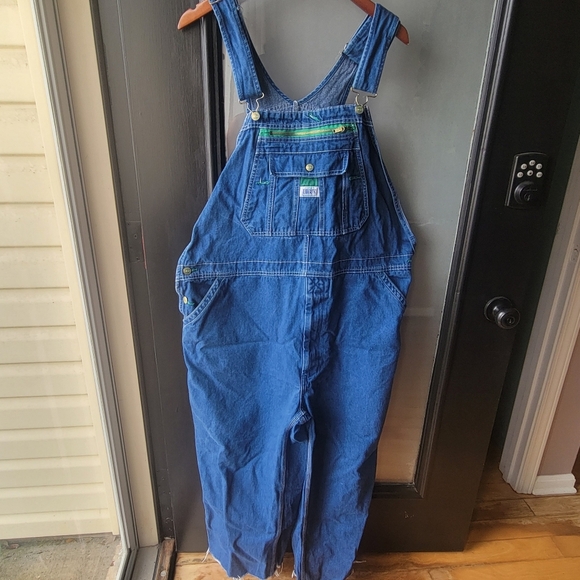 liberty Other - Liberty Blue Denim Carpenter Overalls Men’s Size 42x32 Farm Work 100% Cotton